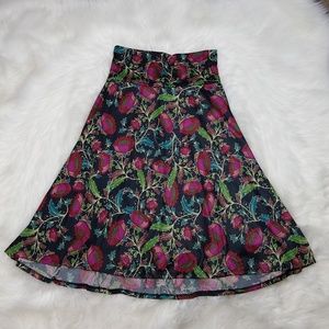 LuLaRoe Azure Skirt Small Floral Midi Floral